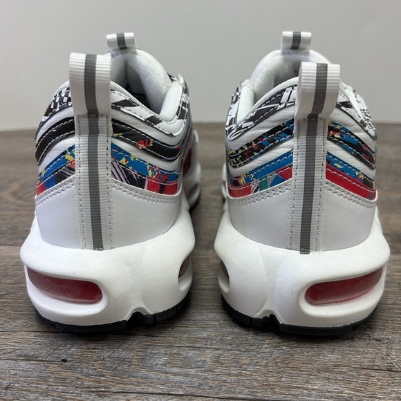 Nike Air Max Plus 97 “305 Miami” Sneakers White Black Habanero Red – Size 8.5 main image 6